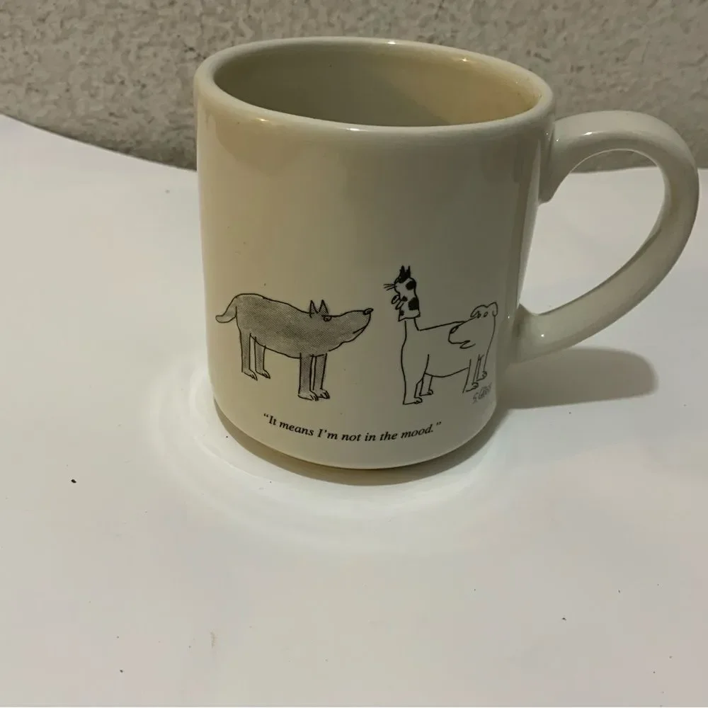 Fishs Eddy Dog Humor Mug 